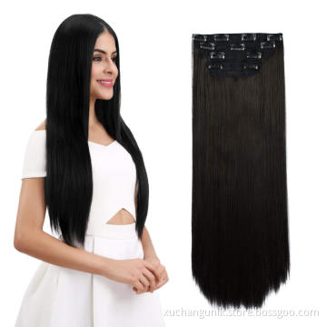 Uniky High quality full color remy human hair product Wholesale Clip In 100% Human Hair Extensions Clip in virgin hair vendors
